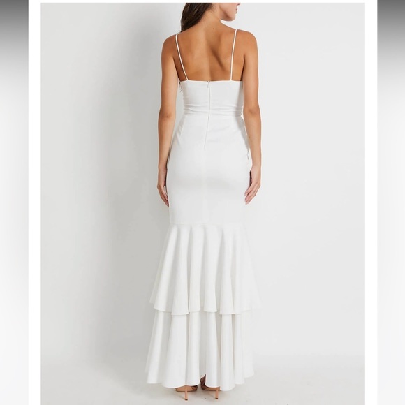 PATBO White Ruffle Maxi Dress - Picture 3 of 12